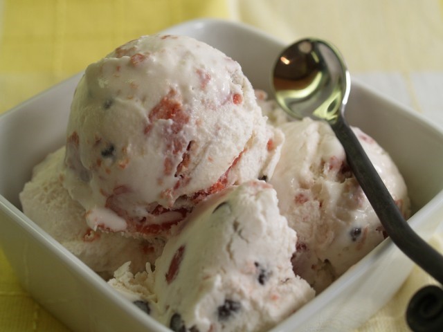 American Ben and Jerrys Cherry Garcia Dessert