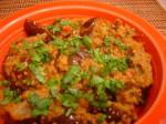 Indian South Indian Eggplant aubergine Curry Dinner