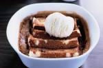 American Chocolate Kahlua Bread And Butter Puddings Recipe Dessert