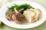 American Minted Lamb With Potato Bake Recipe Dinner