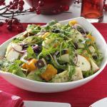 Canadian Winter Panzanella with Apple Dressing Drink