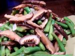 Canadian Lemony Green Beans With Shiitake Mushrooms Appetizer