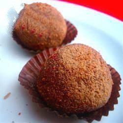 American Chocolate Truffles with Rum Dessert