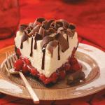 American White Chocolate Mousse Cherry Pie Dessert