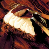 American Flourless Chocolate Fruit And Nut Cake Dessert