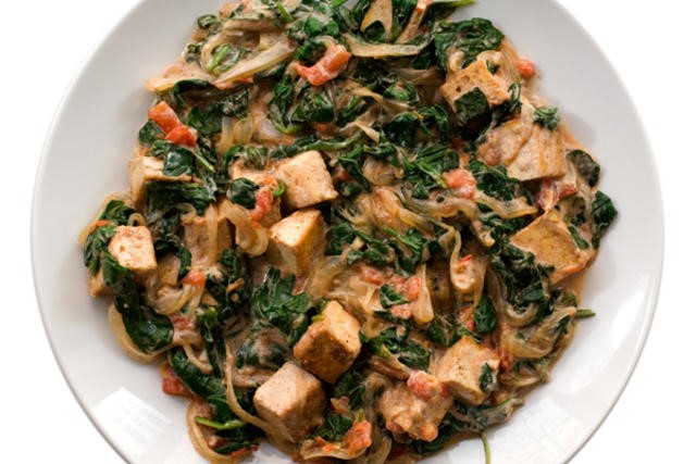 Indian Saag Tofu Recipe 2 Appetizer