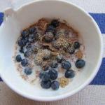 American Cereals to Bilberries and Seeds of Flax Dessert
