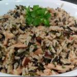 British Brown- and Wild-rice Pilaf with Porcini and Parsley Dinner