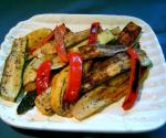 Italian Tricolor Summer Squash on the Grill Appetizer