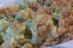 American Broccoli and Tuna Macaroni and Cheese Casserole Dinner