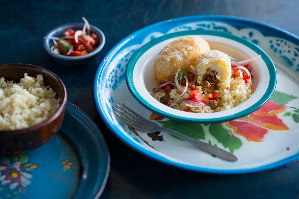 American Stuffed Potatoes papas Rellenas Appetizer