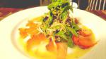 American Sugarcured Trout with Green Tea Noodle Salad Appetizer