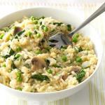 Canadian Spring Green Risotto Appetizer