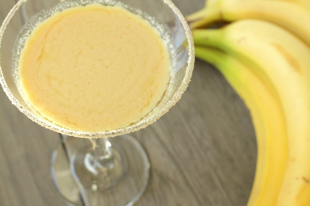 American Banana Cream Pie Martini Appetizer