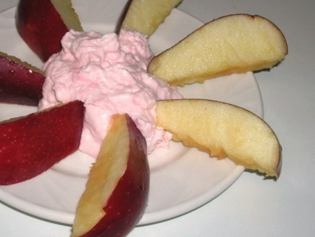 American Pink Lemonade Fruit Dip Dessert