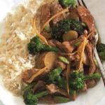 Chinese Beef with Broccoli and Ginger BBQ Grill