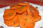 American Cooked Carrot Salad Appetizer