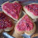 Canadian Hearts biscuits in Heart Shape Breakfast