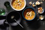 Spanish Roast Garlic and Bread Soup sopa De Ajo Appetizer