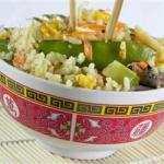 American Vegetable Lovers Fried Rice Recipe Appetizer