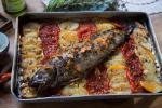 Canadian Roasted Fish with Aromatic Olive Oil Appetizer