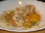 American Goats Cheese Stuffed Chicken Breast With a Morel Sauce Dinner
