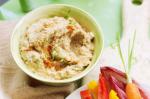 American Crudites With Tuna And Bean Dip Recipe Appetizer