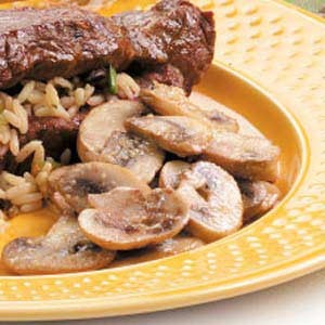 American Sauteed Garlic Mushrooms Appetizer