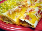 Mexican Cheesy Sausage and Egg Enchiladas Appetizer
