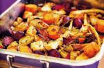 American Roasted Root Vegetables With Fennel Garlic and Thyme Recipe Appetizer