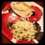 Australian Jasmine Rice with Lemon and Peas Dinner