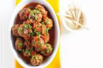 Spanish Chorizo Meatballs Recipe Appetizer