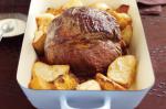 American Traditional Roast Beef With Yorkshire Puddings Recipe Appetizer
