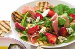 American Strawberry Blue Cheese and Rocket Salad Recipe Appetizer