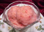 American Strawberry Yogurt Freeze Dessert