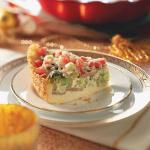 American Veggie Couscous Quiche Appetizer