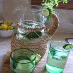 American Currency and Cucumber Water Appetizer