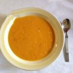 American Dairyfree Carrot and Parsnip Soup Appetizer