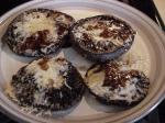 American Pan Roast Portabella Mushrooms With Dijon Vinaigrette  Asiago Cheese Appetizer