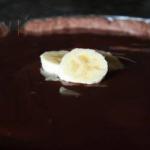 Banana Cake with Chocolate Ganache recipe