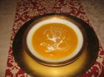 American Winter Vegetable Soup With Coconut Milk  Pear Appetizer