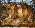 American Bacon Roasted Chicken With Stuffing Dinner