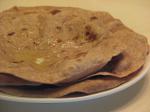 Indian Chapatis indian or Kenyan Wholewheat Flatbread Appetizer