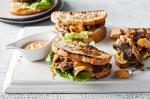 American Chargrilled Smoked Paprika Steak Sandwiches Recipe Appetizer
