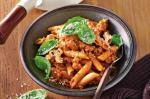 American Onepot Sausage Bolognese Recipe Dinner