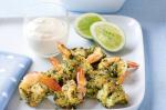 American Butterflied Prawns With Lime Mayonnaise Recipe Appetizer
