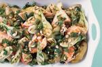 American Spring Onion Potato And Trout Salad With Almond Salsa Verde Recipe Appetizer