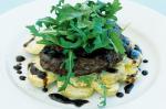 American Steak With Balsamic Glaze And Warm Potato Salad Recipe Dessert