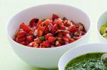 American Tomato Red Onion And Balsamic Salsa Recipe Dinner