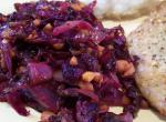 American Purple Cabbage and Carrot Saute low Carb Appetizer